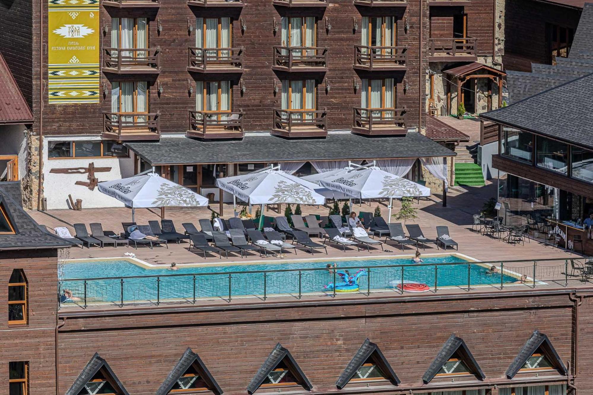 Spa Hotel Gora Буковел Екстериор снимка